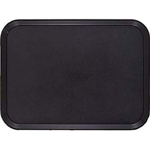 Cambro Black Camwear Rectangular Non-Skid Tray, 14 x 18 inch -- 12 per case.