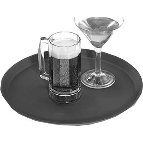 Cambro Treadlite Fiberglass Taver Tan Tray, 16 inch Diameter -- 12 per case.