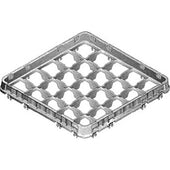 Cambro Soft Gray Full Size Half Drop 16 Compartment Extender Only, 19 5/8 x 19 5/8 x 2 inch -- 12 per case.