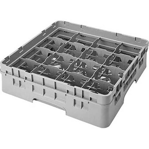 Cambro Camrack Polypropylene Navy Blue Full Size 16 Compartment Glass Rack, 4 1/2 inch -- 5 per case.