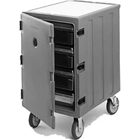 Cambro Slate Blue Non Electric- Low Camcart for Food Storage Box, 32 x 37 1/2 x 21 1/2 inch.