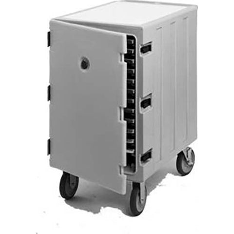 Cambro Dark Brown Non Electric 7 Tray Support Camcart for Trays and Sheet Pans, 32 x 37 1/2 x 21 1/2 inch.