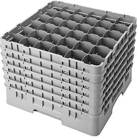 Cambro Camrack Polypropylene Navy Blue Full Size 36 Compartment Glass Rack, 11 3/4 inch -- 2 per case.
