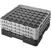 Cambro Camrack Polypropylene Navy Blue Full Size 49 Compartment Glass Rack, 5 1/4 inch -- 4 per case.