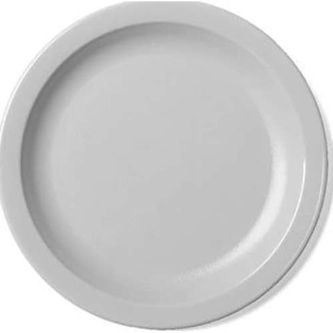 Cambro Camwear Beige Narrow Rim Plate, 5 1/2 inch Diameter -- 48 per case.