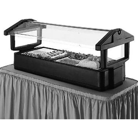 Cambro 5 Feet Kentucky Green Table Top Food Bar, 63 1/2 x 33 1/4 x 27 inch.