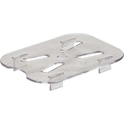 Cambro Camwear Polycarbonate Drain Shelf for Clear GN 1/8 Eighth Size Food Pan -- 6 per case.