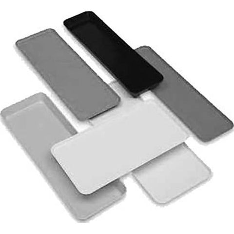 Cambro Fiberglass White Market Pan, 25 1/2 x 8 3/8 x 2 inch -- 12 per case.