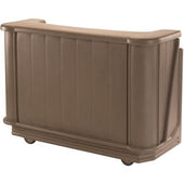 Cambro Standard Style Medium Size Portable CamBars Basic Soda System, Black, 67 1/2 x 28 1/2 x 47 1/2 inch.