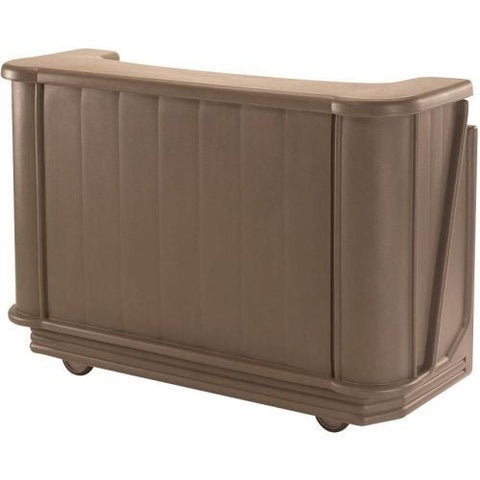 Cambro Standard Style Medium Size Portable CamBars Basic Soda System, Black, 67 1/2 x 28 1/2 x 47 1/2 inch.