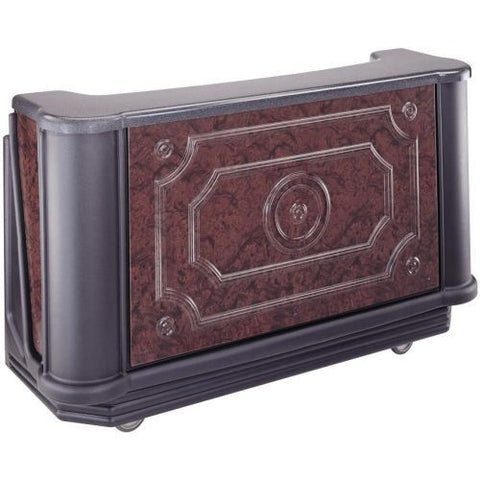 Cambro Designer Style Large Size Portable CamBars Basic Soda System, Sedona, 77 5/8 x 28 1/2 x 47 1/2 inch.