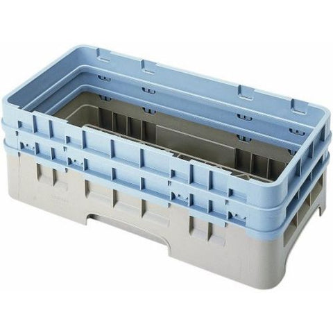 Cambro Camrack Half Size Base Rack, Soft Gray, 19 3/4 x 9 7/8 x 7 1/4 inch -- 4 per case.