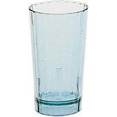 Cambro Polycarbonate Camwear Huntington Azure Blue Tumbler, 8 Ounce -- 36 per case.