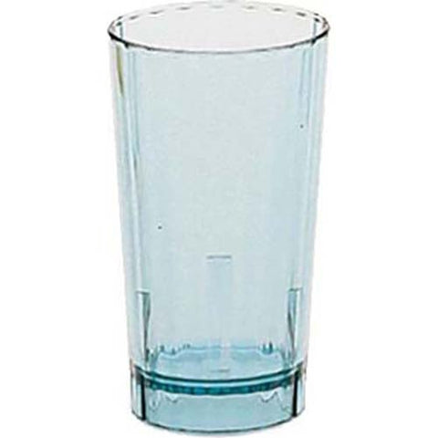 Cambro Polycarbonate Camwear Huntington Azure Blue Tumbler, 8 Ounce -- 36 per case.
