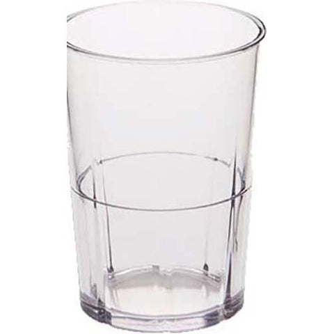 Cambro Lido SAN Clear Tumbler, 6 Ounce -- 36 per case.