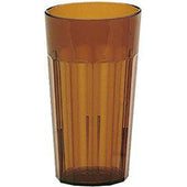 Cambro SAN Amber Newport Tumbler, 14 Ounce -- 36 per case.