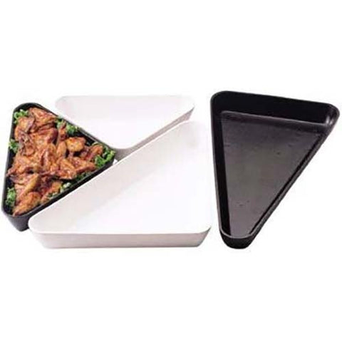 Cambro ShowFest SAN Black Triangle Bowl, 3.0 Quart -- 6 per case.