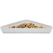 ShowFest Triangle Display Bowl, Black, 20 x 15 x 2 1/2 inch -- 6 per case.