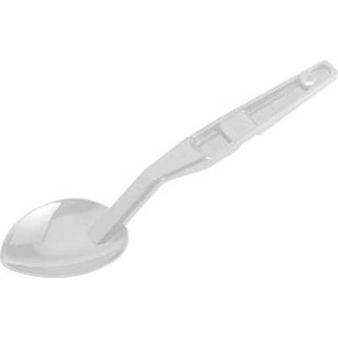 Cambro White Camwear Deli Serving Spoon, 11 1/8 x 2 7/8 inch -- 12 per case.