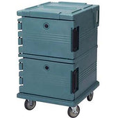 Cambro Slate Blue Base Model Ultra Camcarts for Food Pans, 28 1/2 x 45 1/2 x 32 1/4 inch.