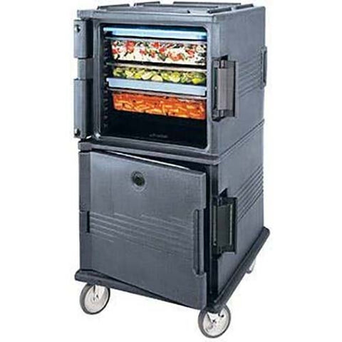 Cambro Base Model Granite Gray Ultra Camcart with Heavy Duty Casters for Food Pan, 28 1/8 x 53 1/4 x 32 1/4 inch.