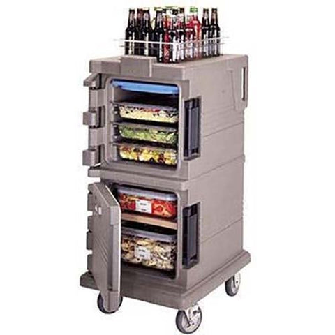 Cambro Slate Blue Base Model Ultra Camcarts for Food Pans, 20 1/2 x 45 x 27 1/8 inch.