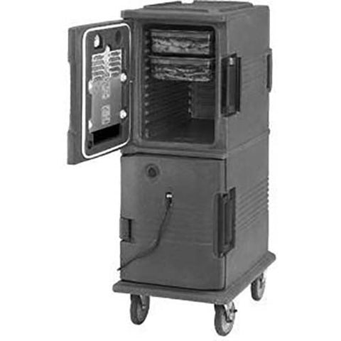 Cambro 110 Voltage Granite Green Heated Camcart, 20 1/2 x 54 x 27 1/8 inch.