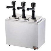 Server Solution Insulated Stainless Steel Combo Serving Bar - SB-3, 20.312 x 15.5 x 8.812 inch.