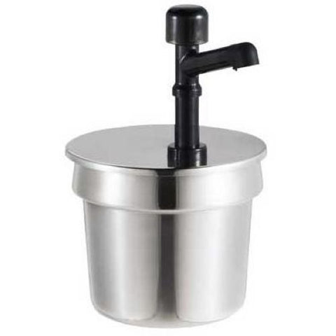 Server Solution Polycarbonate Pump Only Fits 81031 Vegetable Inset, 7.125 x 7.56 x 6.5 inch.