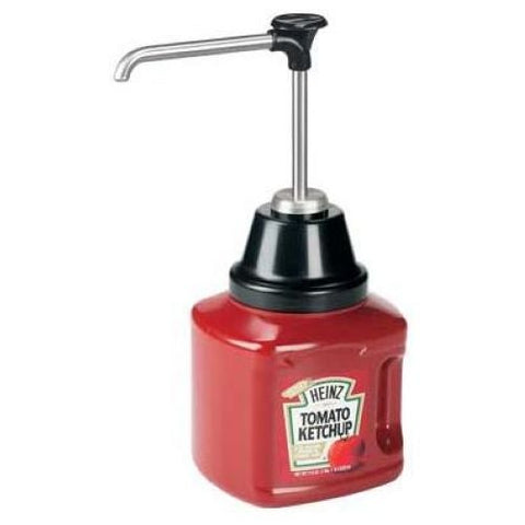 Server Stainless Steel Pump Only Fits Heinz Pour Store and Pump Number 10 Jug, 4.687 x 4.5 x 2.25 inch.