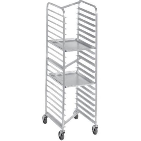 Channel Manufacturing Aluminum Nesting Front Load 3 inch Spacing Bun Pan Rack, 70 1/4 x 20 1/2 x 26 inch.