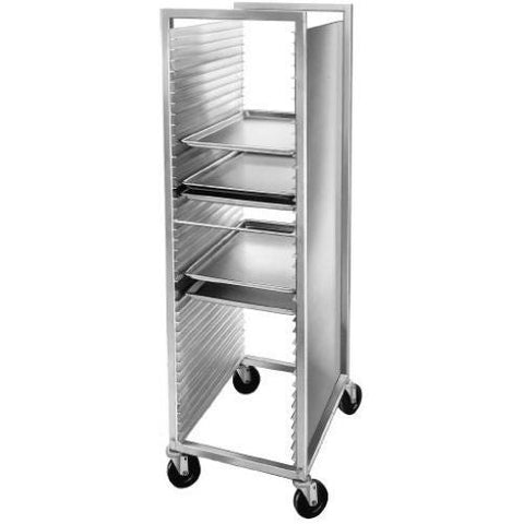 Channel Manufacturing Aluminum Semi Enclosed Bun Pan Rack, 33 x 26 x 26 inch.