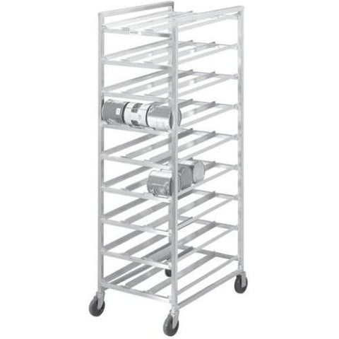 Channel Manufacturing Aluminum Full Size Stationary Can Storage Rack, 76 x 25 1/2 x 35 inch.