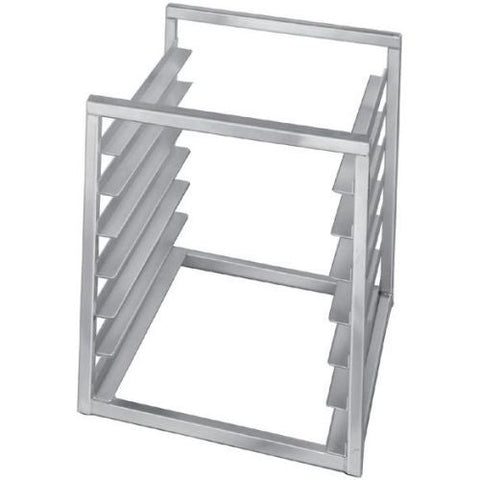 Channel Manufacturing Aluminum Front Load 3 inch Spacing Reach in Refrigeration Bun Pan Rack, 23 x 20 1/2 x 23 inch.