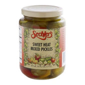 Sechlers Mixed Sweet Heat Pickles, 16 Ounce -- 12 per case.