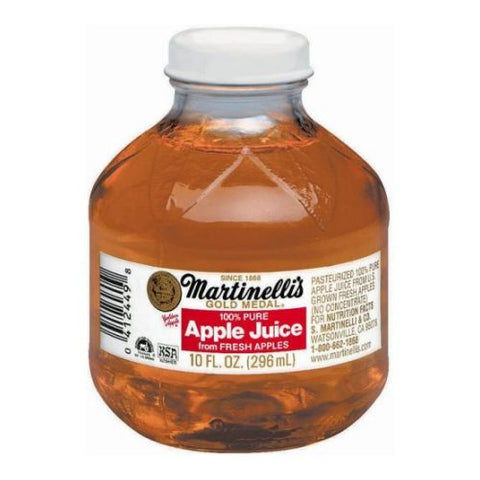 Martinellis Apple Juice, 10 ounce -- 24 Per Case.
