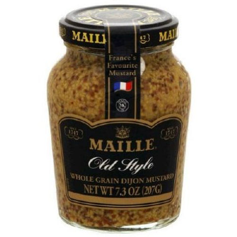 Maille Old Style Wholegrain Mustard, 7.3 Ounce -- 6 per case.