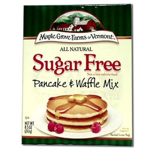 Maple Grove Farms Sugar Free Pancake Mix, 8.5 Ounce -- 8 per case.