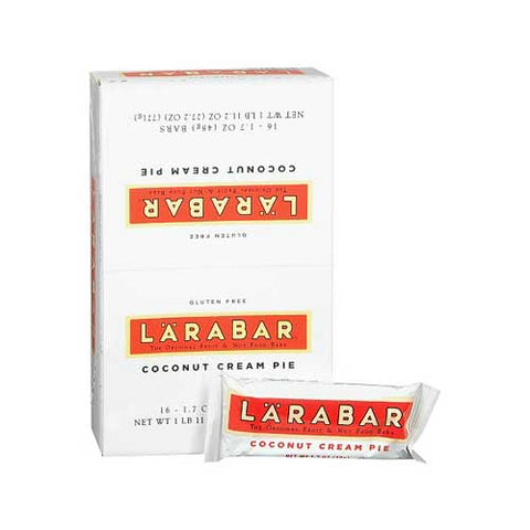 LaraBar Coconut Cream Pie Nutritional Bar, 1.7 Ounce -- 16 per case.