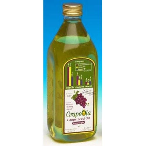 Grapola Grape Seed Oil, 34 Ounce -- 12 per case.