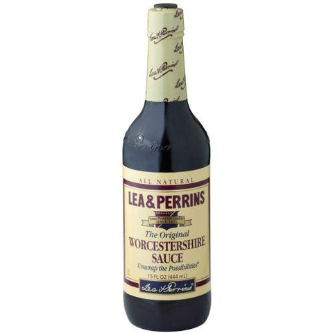 Lea & Perrins Worcestershire Sauce 12 Case 15 Ounce