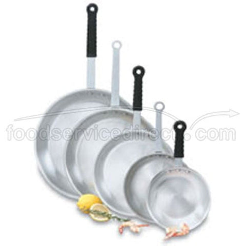 Aluminum Fry Pans - Natural Finish,3004 Aluminum ,Gatorgrip Handle, Top Diameter 10 Inches, Gauge 8 -- 6 Per Case