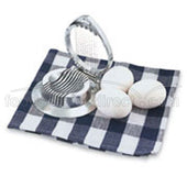 Egg Slicer, Cast Aluminum, Diameter In 4.1/2 -- 12 Per Case