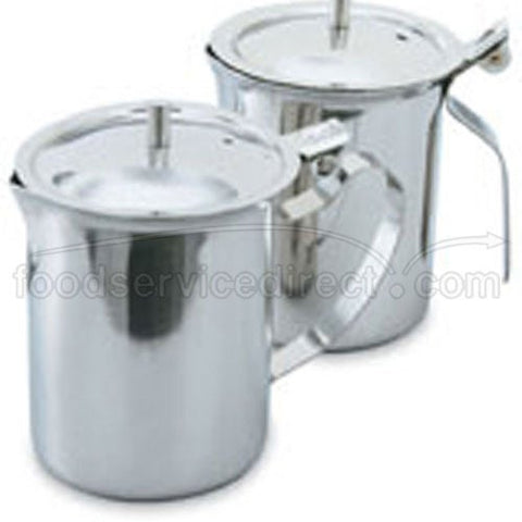 Server, Closed Handle, Stainless Steel, 10 Ounce -- 12 Per Case