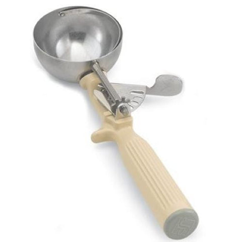 Dishers W/One-Piece Color-Coded Handles, Color Ivory, 3.1/4 Ounce.
