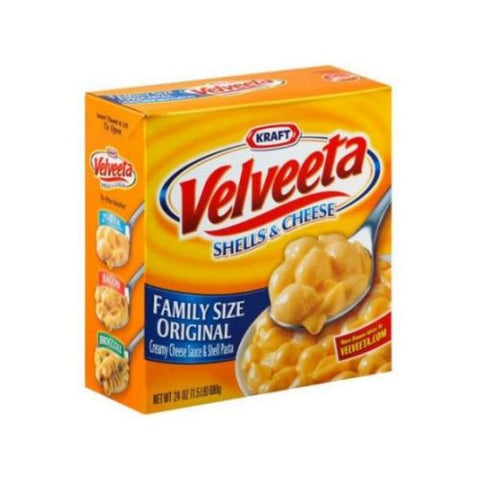 Velveeta Shells and Cheese Entree, 24 Ounce -- 9 per case.