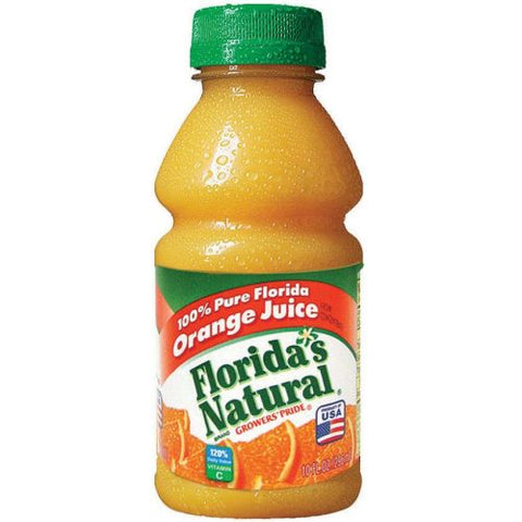 Floridas Natural Growers Pride Orange Juice, 10 Fluid Ounce -- 24 per case.