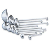 Ladles, 18-8 Stainless Steel, Capacity 1 Ounce -- 12 Per Case