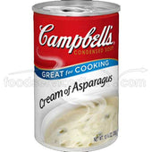 Campbells Condensed Cream of Asparagus Soup - 10.75 oz. can, 12 per case