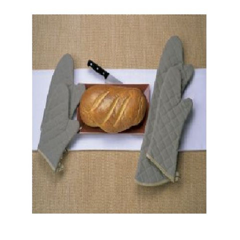 Oven Mitt Chef Pyrotex Beige 17 -- 12 Pair